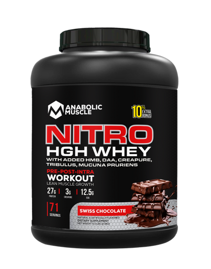 Anabolic Muscle Nitro HGH Whey 2.5kg 71 servings