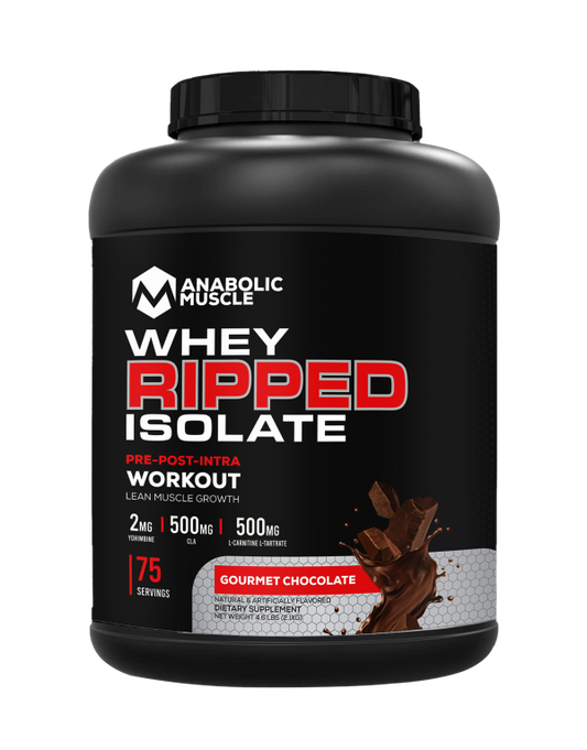 Anabolic Muscle Whey Ripped Isolate 75 servings Chocolate Flavour