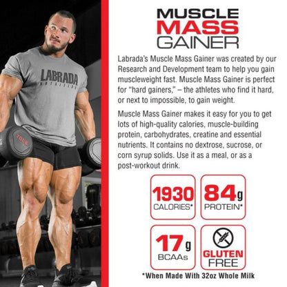 Labrada Muscle Mass Gainer – 6lbs