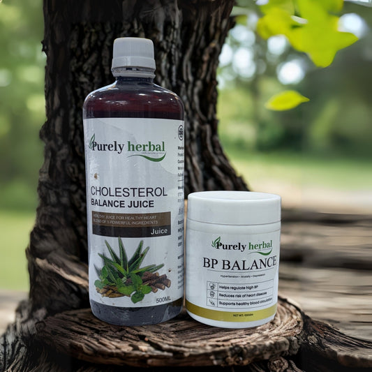 Purely Herbal - Bp and Cholesterol Kit
