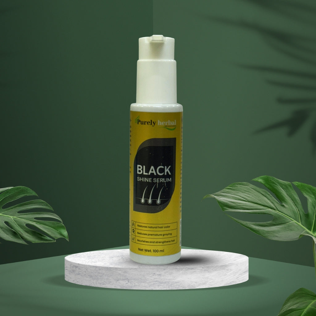 Purely Herbal – Black Shine Serum