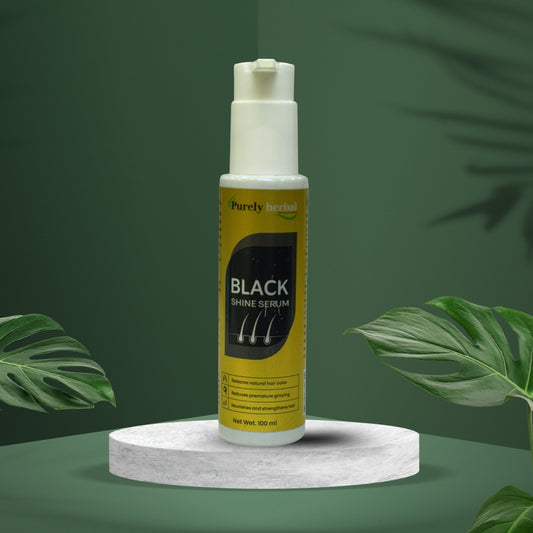 Purely Herbal – Black Shine Serum