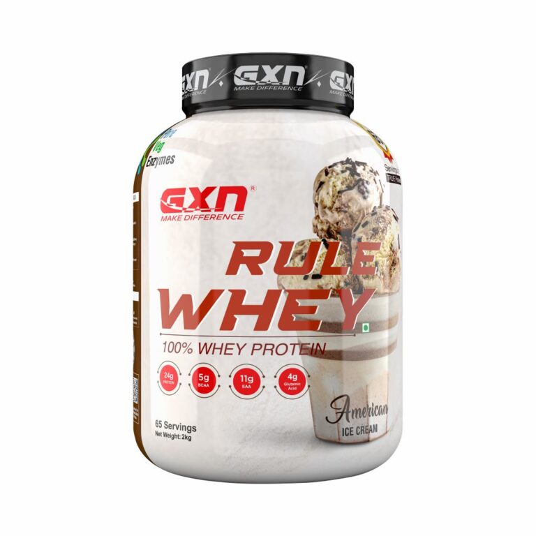 Gxn Rule Whey 100% Whey protine 2KG (65 servings )