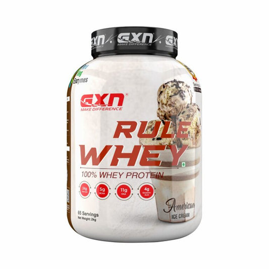 Gxn Rule Whey 100% Whey protine 2KG (65 servings )