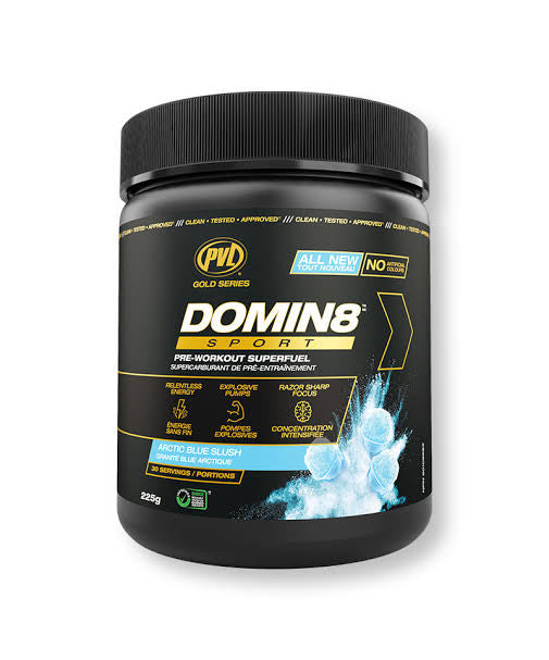 PVL DOMIN8 SPORT – PRE-WORKOUT SUPERFUEL