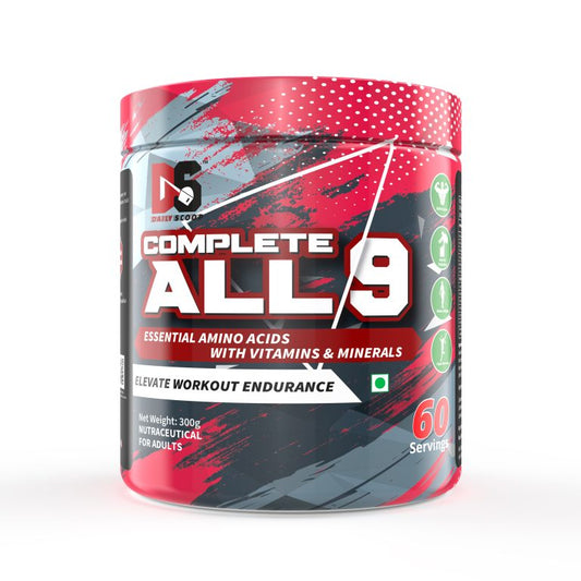 Daily Scoop Complete All 9 Amino Bcaa + Eaa 60 Servings