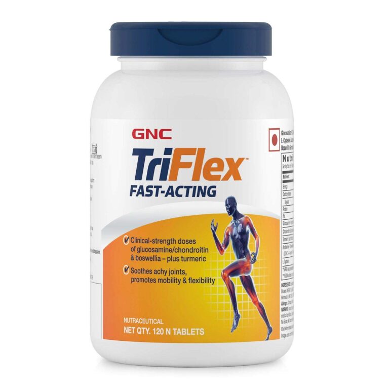 GNC Triflex Fast Acting – Supports Joint Health and Flexibility – 120 tablets