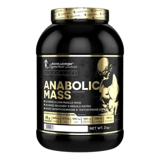 Kevin Levrone Anabolic Mass Gainer 3 Kg (Chocolate) latest packing golden