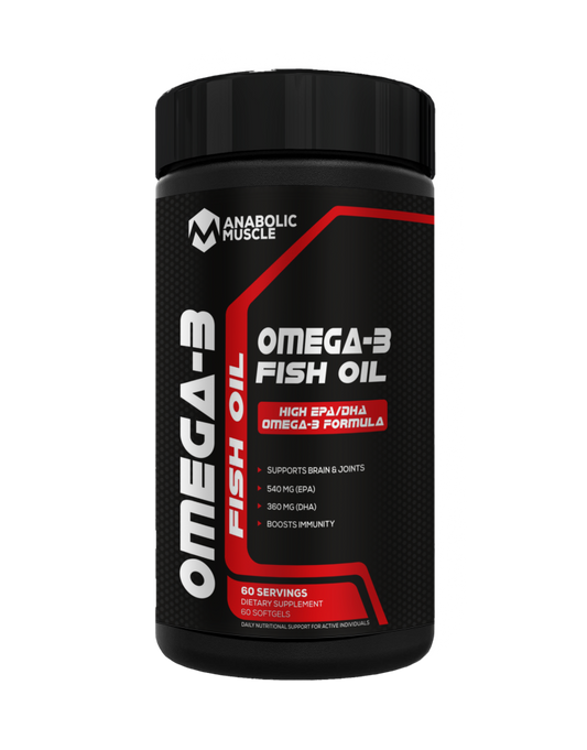 Anabolic Muscle Omega-3 ( 3 strength fish oil ) 60Softgels
