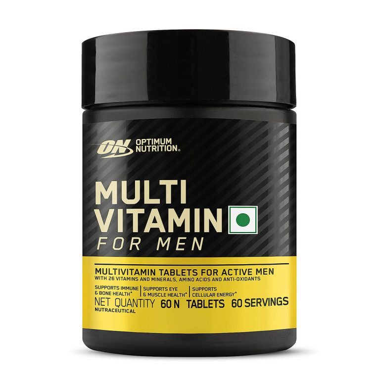 On Multivitamin for MEN- 60 Tablets, 26 Vitamins & Minerals, Amino Acids & Anti-Oxidants