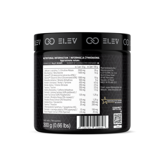 Elev pre gold pre workout