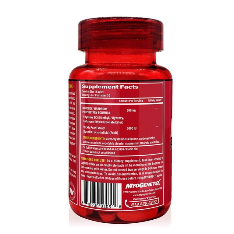 Myodrol MYOGENTIX Hsp Supplement (Latest Packing