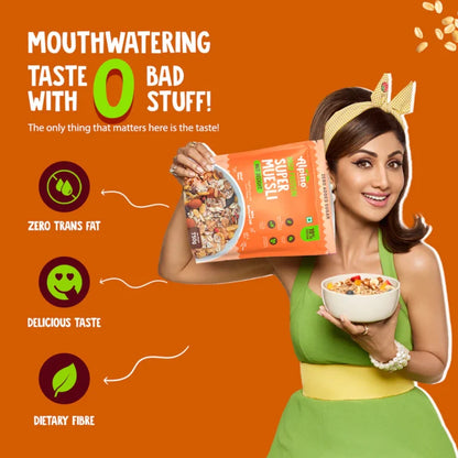 Alpino Zero Added Sugar Super Muesli 400gm
