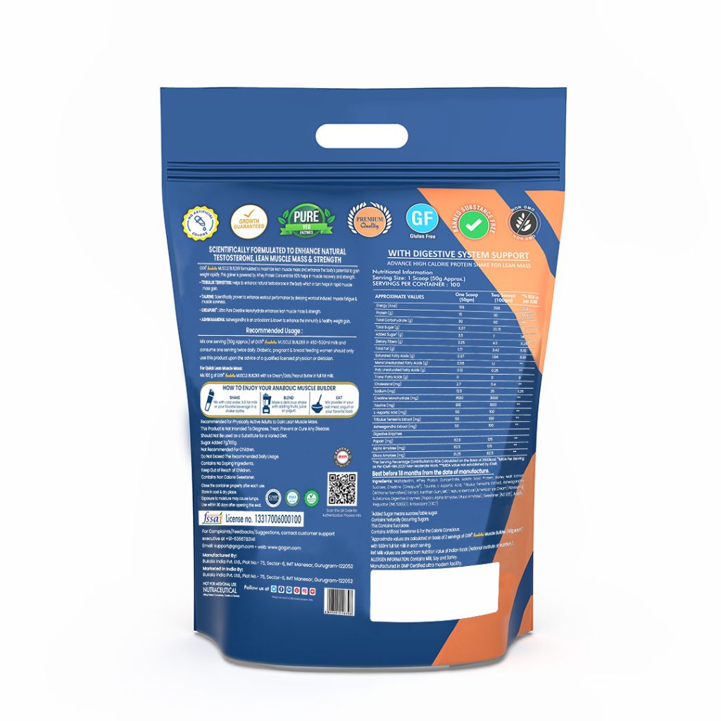 Gxn Anabolic Muscle Builder 5kg