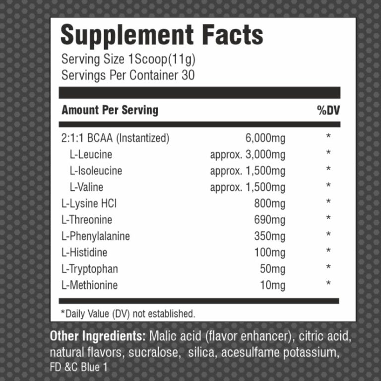 Anabolic Muscle EAA+ BCAA Essential Amino Acids