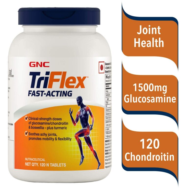 GNC Triflex Fast Acting – Supports Joint Health and Flexibility – 120 tablets