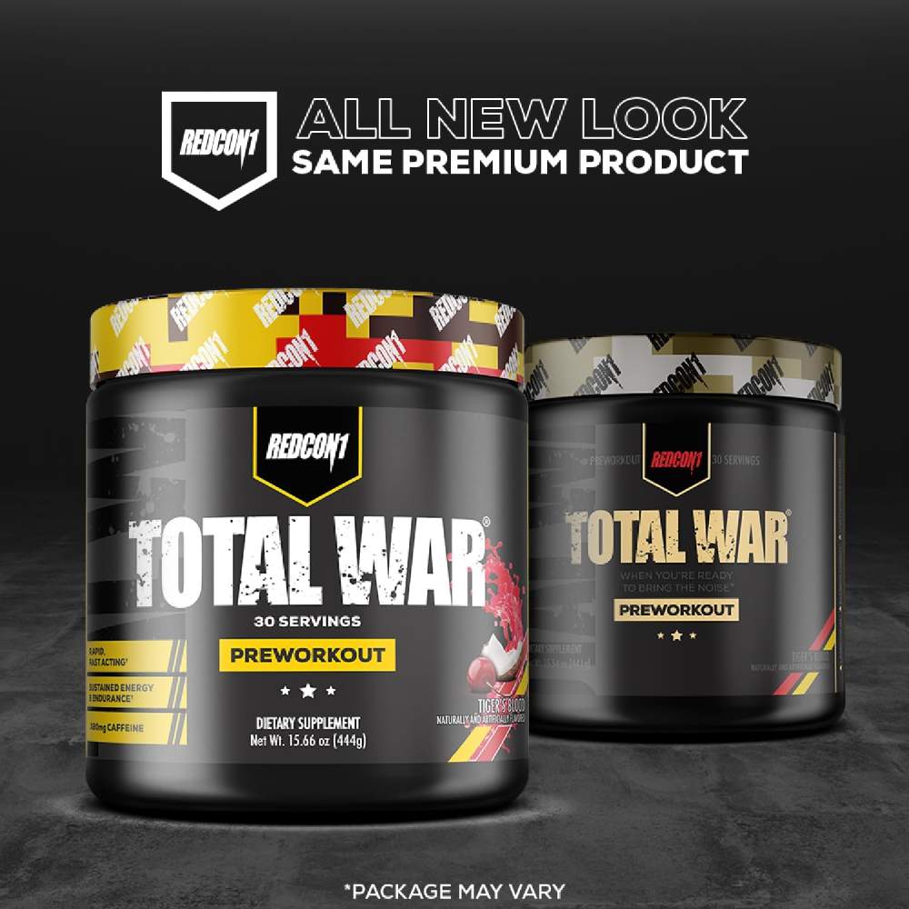 REDCON1 Total War Pre Workout, 30 servings Official Importer