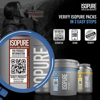 Isopure Low Carb Whey Protein Isolate Powder – 4.41 lbs, 2 kg