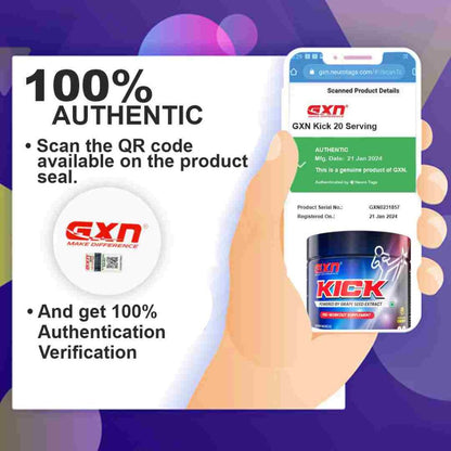 Gxn kick pre workout 20 servings