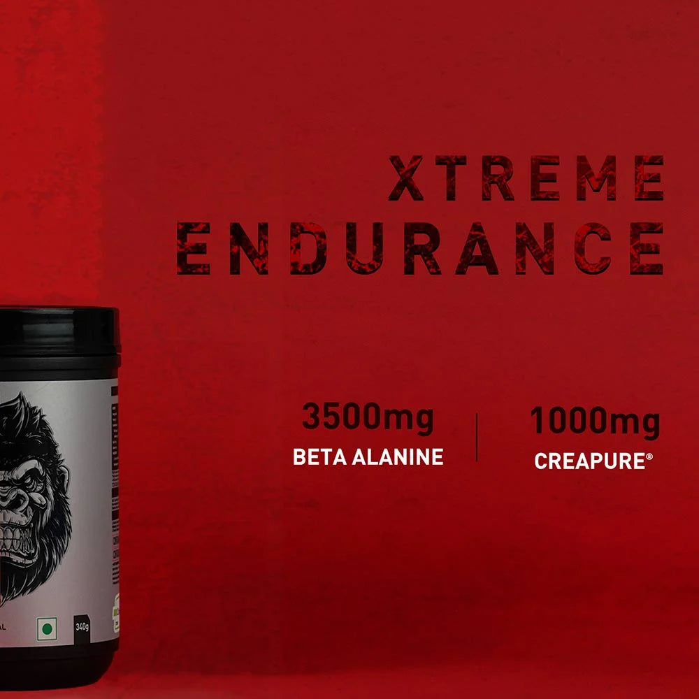 MuscleBlaze Pre Workout WrathX, 340 g