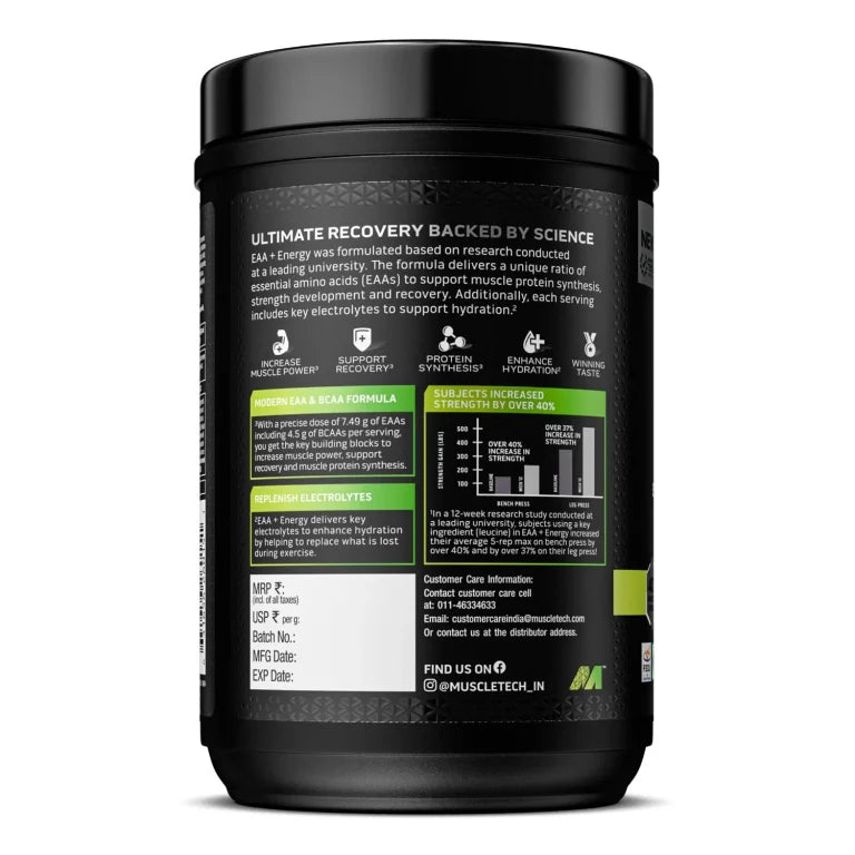 MuscleTech EAA + Energy – 396 gm