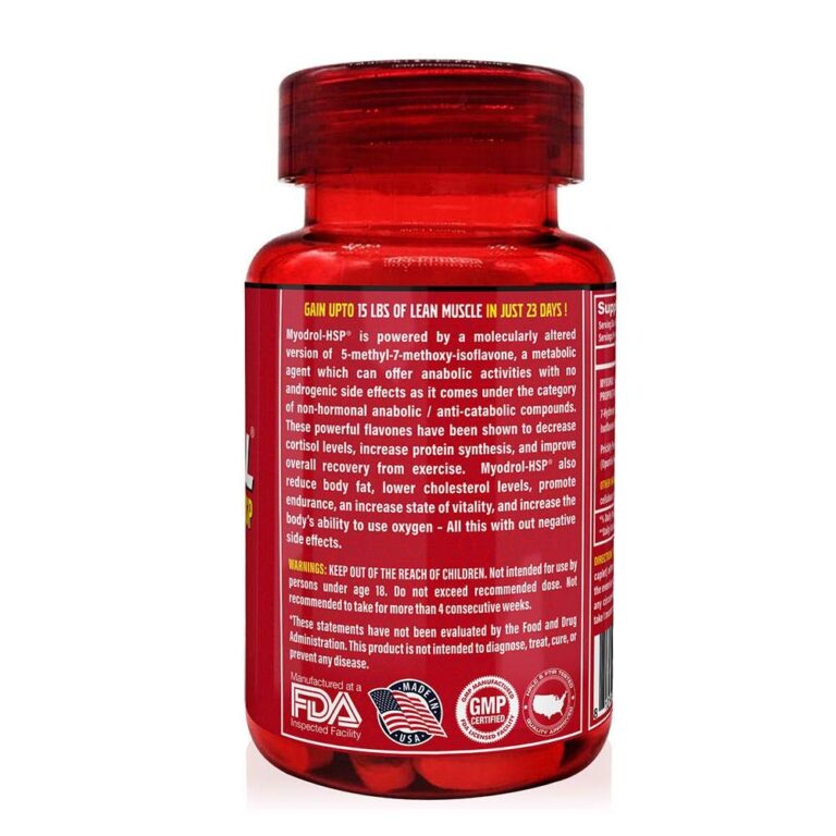 Myodrol MYOGENTIX Hsp Supplement (Latest Packing
