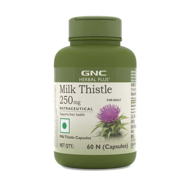 GNC Herbal Plus Milk ThistleE 250 mg – 60 Capsules