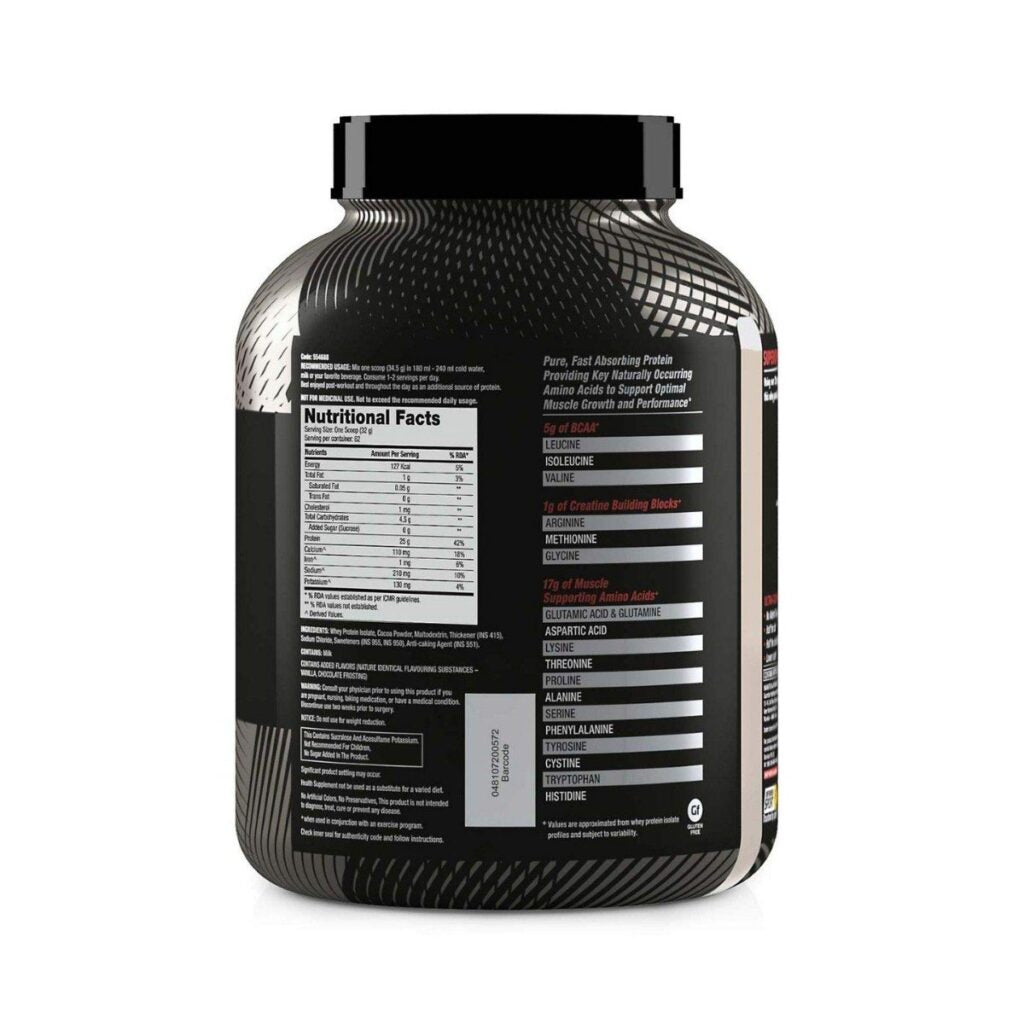 GNC AMP Pure Isolate Powder 1.8kg