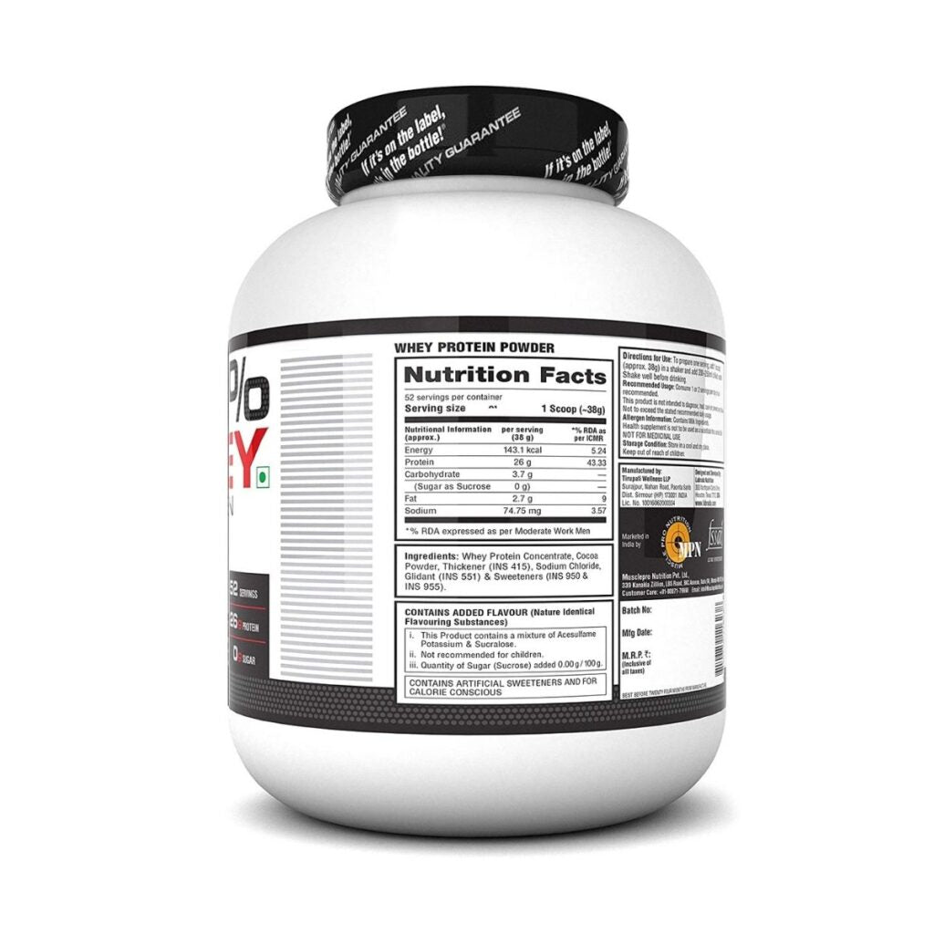 Labrada 100% Whey Protein Concentrate- 4lbs pack 1.8kg