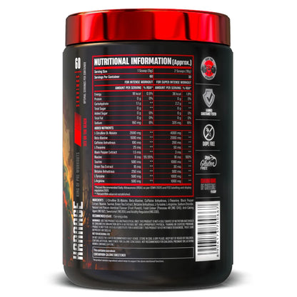 Big Muscle Karnage pre workout 60 servings